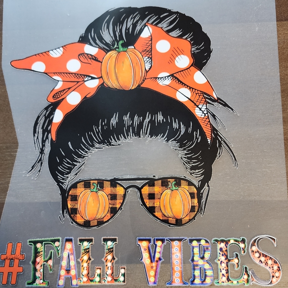 Fall Vibes Graphic Decal